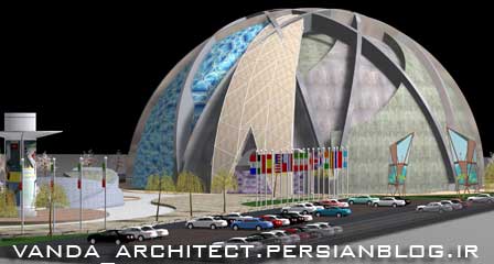 معمار آرزوها - طرح نهایی معماری - یین و یانگ  ایرانی - خانه تکواندو